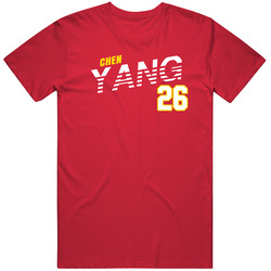 Chen Yang 26 China Favorite Olympics Athlete T Shirt