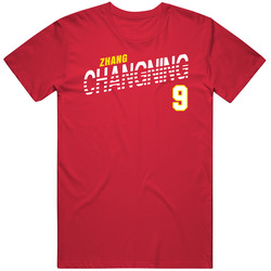 Zhang Changning 9 China Favorite Olympics Athlete T Shirt