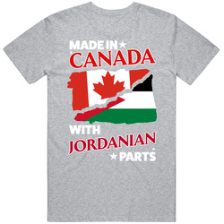 Made In Canada With Jordanian Parts T Shirt