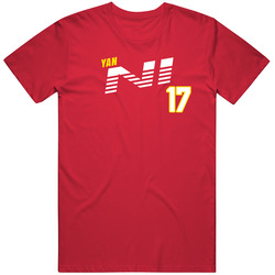 Yan Ni 17 China Favorite Olympics Athlete T Shirt