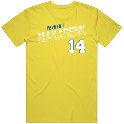 Yevhenii Makarenko 14 Ukraine Soccer Team Player T Shirt