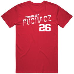 Tymoteusz Puchacz 26 Poland Soccer Team Player T Shirt
