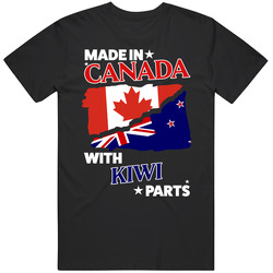Made In Canada With Kiwi Parts T Shirt