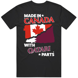 Made In Canada With Qatari Parts T Shirt
