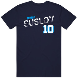 Tomas Suslov 10 Slovakia Soccer Team Player T Shirt