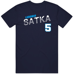 Lubomir Satka 5 Slovakia Soccer Team Player T Shirt