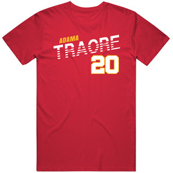 Adama Traore 20 Spain Soccer Team Player T Shirt
