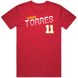 Ferran Torres 11 Spain Soccer Team Player T Shirt