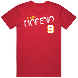 Gerard Moreno 9 Spain Soccer Team Player T Shirt