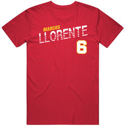 Marcos Llorente 6 Spain Soccer Team Player T Shirt