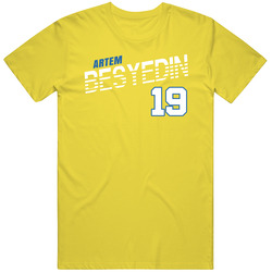 Artem Besyedin 19 Ukraine Soccer Team Player T Shirt
