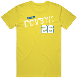 Artem Dovbyk 26 Ukraine Soccer Team Player T Shirt