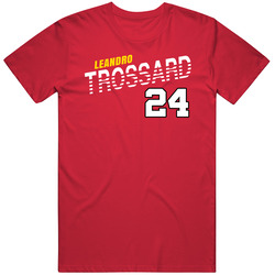 Leandro Trossard 24 Belgium Soccer Team Player T Shirt