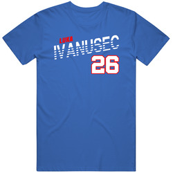 Luka Ivanusec 26 Croatia Soccer Team Player T Shirt