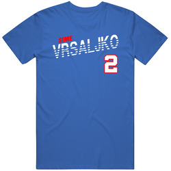 Sime Vrsaljko 2 Croatia Soccer Team Player T Shirt