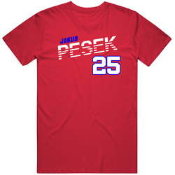 Jakub Pesek 25 Czech Republic Soccer Team Player T Shirt