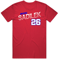Michal Sadilek 26 Czech Republic Soccer Team Player T Shirt