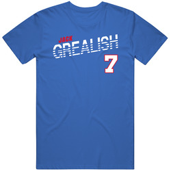 Jack Grealish 7 England Soccer Team Player T Shirt