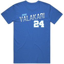 Onni Valakari 24 Finland Soccer Team Player T Shirt