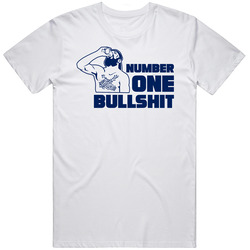 Number One Bullshit Hockey Fan T Shirt