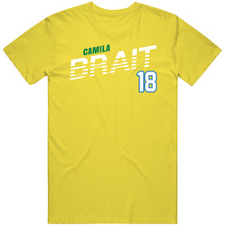 Camila Brait 18 Brazil Favorite Olympics Athlete T Shirt