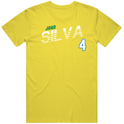 Joao Silva 4 Brazil Favorite Olympics Athlete T Shirt