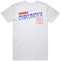 Evgenia Chikunova Roc Russian Olympics Athlete T Shirt