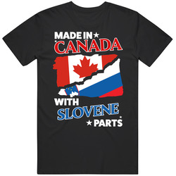 Made In Canada With Slovene Parts T Shirt