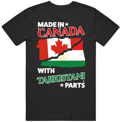 Made In Canada With Tajikistani Parts T Shirt