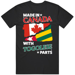 Made In Canada With Togolese Parts T Shirt