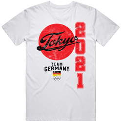 Team Germany 2021 Tokyo Olympics Worn Look T Shirt