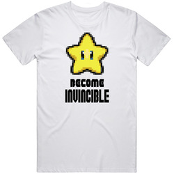 Become Invincible Funny Video Game T Shirt
