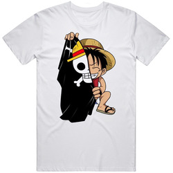 Luffy One Piece Anime Character T Shirt