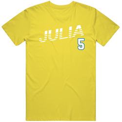 Julia 5 Brazil Favorite Olympics Athlete T Shirt