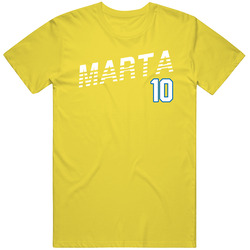 Marta 10 Brazil Favorite Olympics Athlete T Shirt