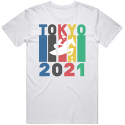 Equestrian Jumping Tokyo 2021 Olympic Sport T Shirt