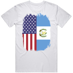 Guatemala Usa Dual Citizen Immigrant Flag Worn Look T Shirt Guatemala Usa Dual Citizen Immigrant Flag Worn Look T Shirt