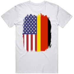 Germany Usa Dual Citizen Immigrant Flag Worn Look T Shirt Germany Usa Dual Citizen Immigrant Flag Worn Look T Shirt
