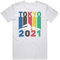 Swimming Tokyo 2021 Olympic Sport T Shirt