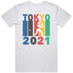 Tennis Tokyo 2021 Olympic Sport T Shirt