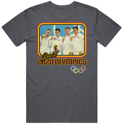 Men's 4x100m Freestyle Relay Usa 2020 Olympic Team T Shirt