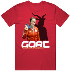 Maude G Charron Canada Olympic Goat T Shirt