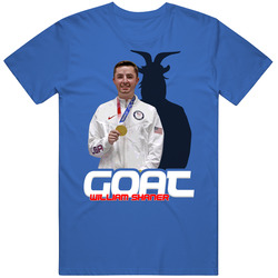 William Shaner Usa Olympic Goat T Shirt