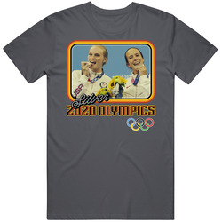 Women's Synchronised 10m Platform Usa 2020 Olympic Team T Shirt