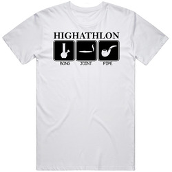 Highathlon Funny Stoners T Shirt Highathlon Funny Stoners T Shirt