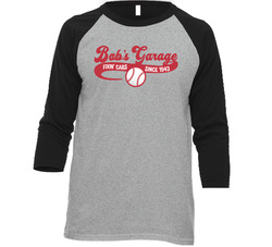Bob's Garage Funny Schitt's Creek Raglan T Shirt
