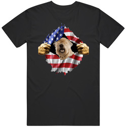 Soft Coated Wheaten Terrier Hands Tearing Us Flag T Shirt Soft Coated Wheaten Terrier Hands Tearing Us Flag T Shirt