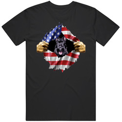 Scottish Terrier Hands Tearing Us Flag T Shirt Scottish Terrier Hands Tearing Us Flag T Shirt