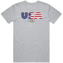 United States Flag Olympic Country Abbreviation T Shirt