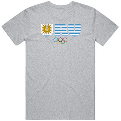 Uruguay Flag Olympic Country Abbreviation T Shirt